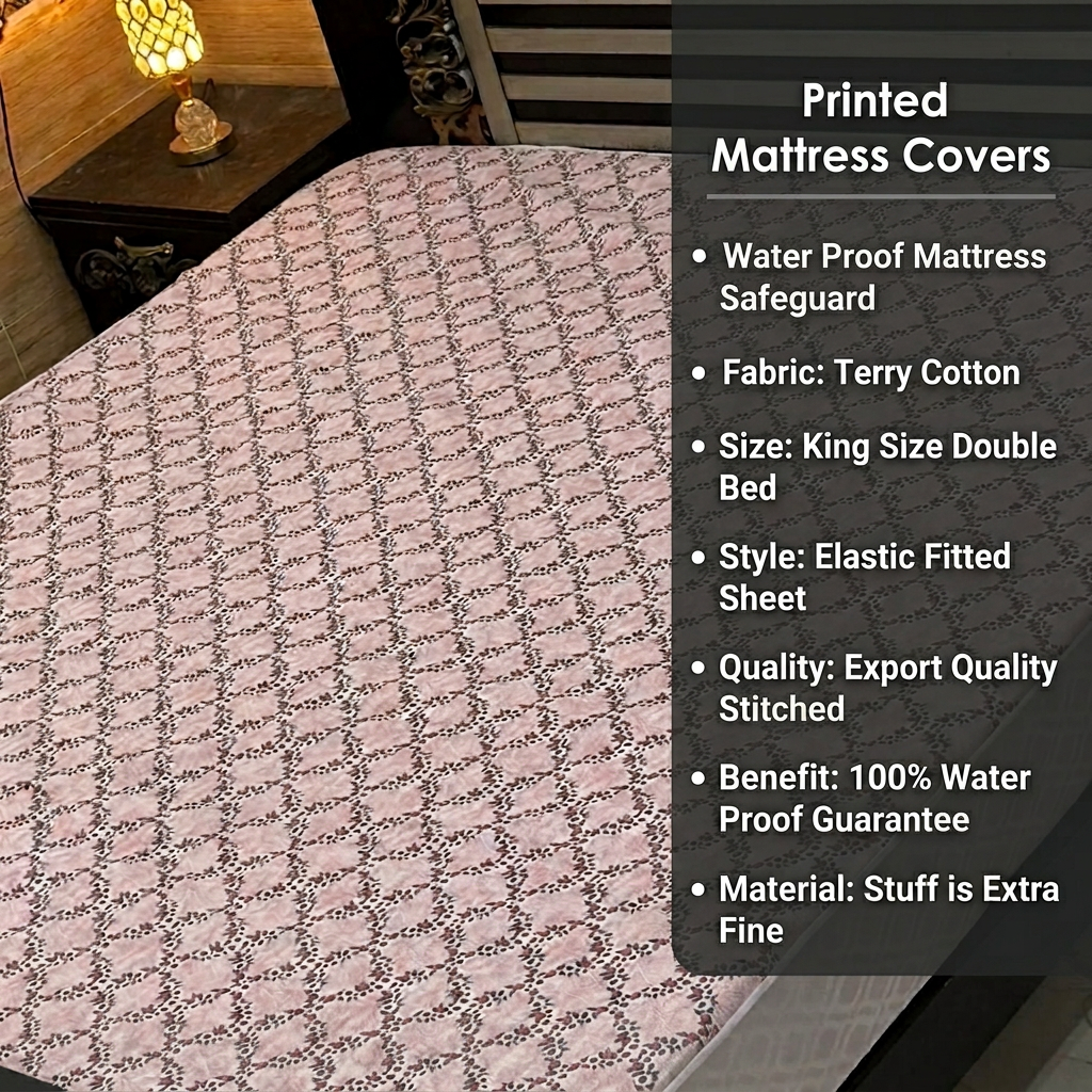 Printed Mattress Cover