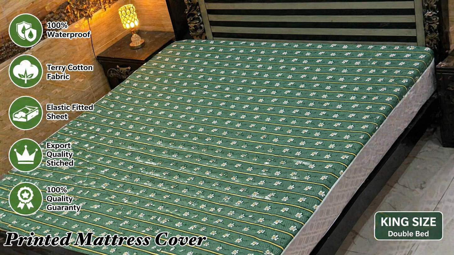 Printed Mattress Cover