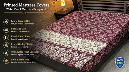 Printed Mattress Cover