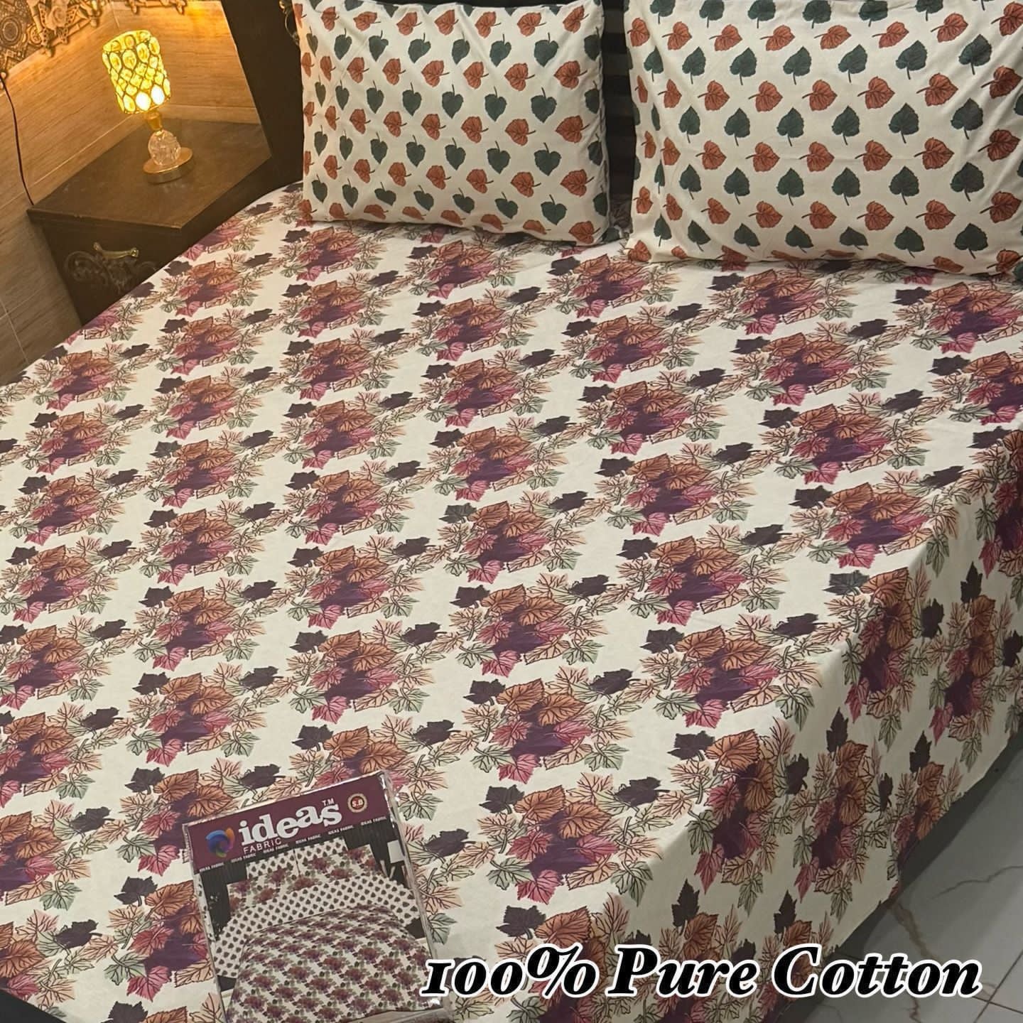 Gift Pack 3Pc Cotton Bed Sheet