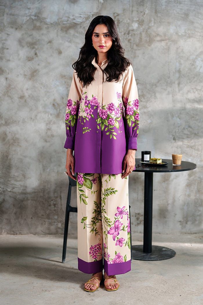 2Pc Printed Suit