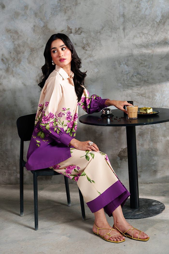 2Pc Printed Suit