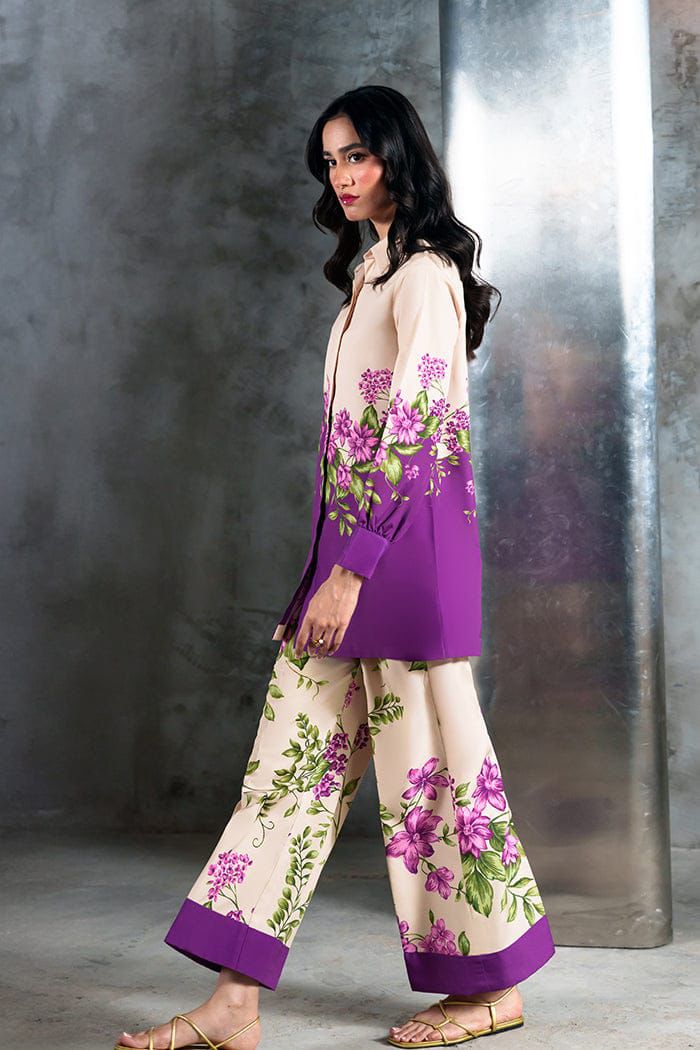 2Pc Printed Suit