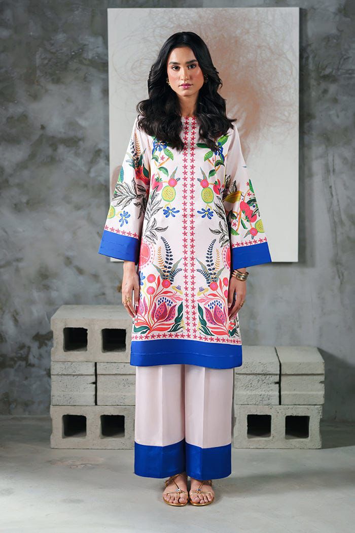 2Pc Printed Suit
