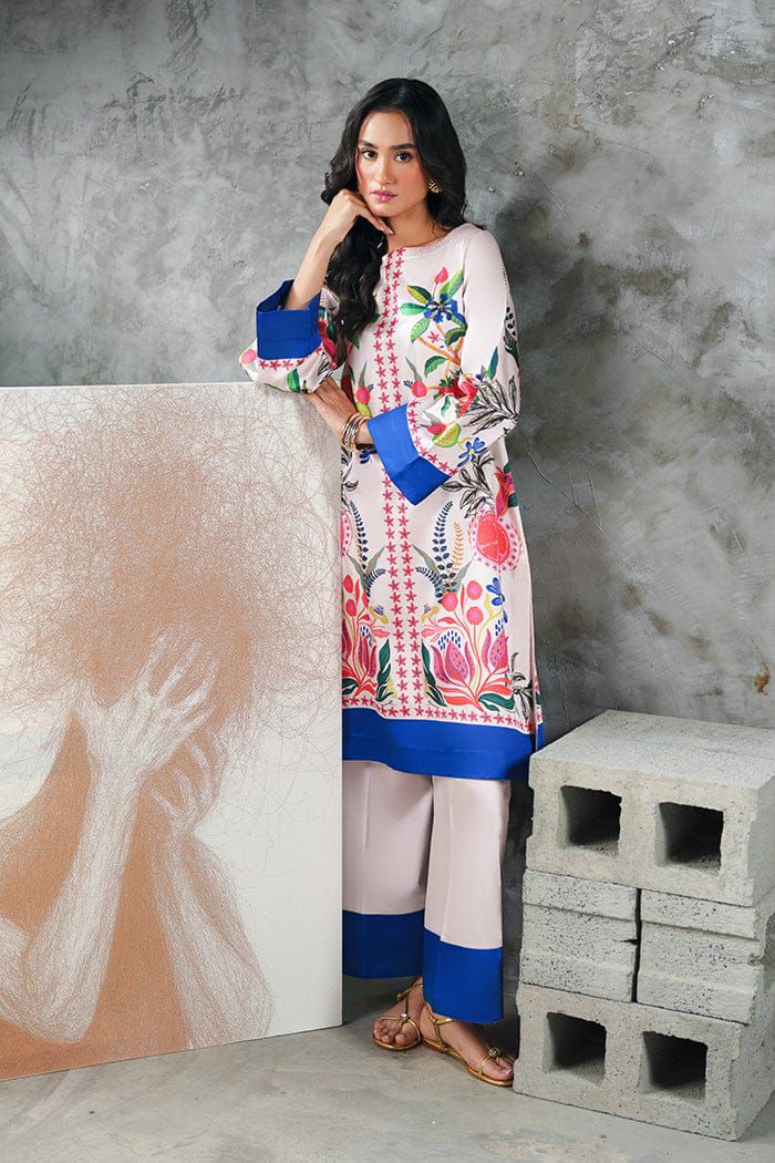2Pc Printed Suit