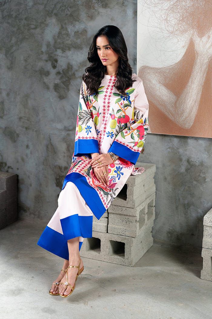 2Pc Printed Suit