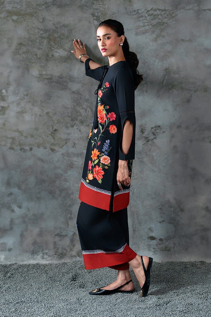 2Pc Printed Suit