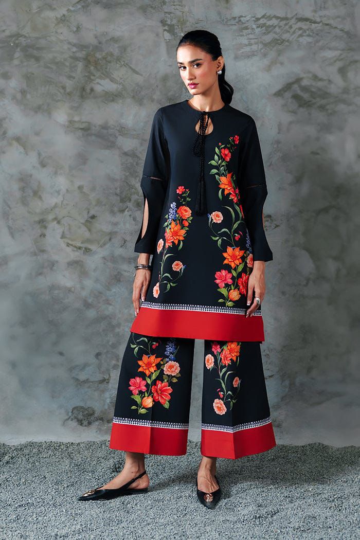 2Pc Printed Suit